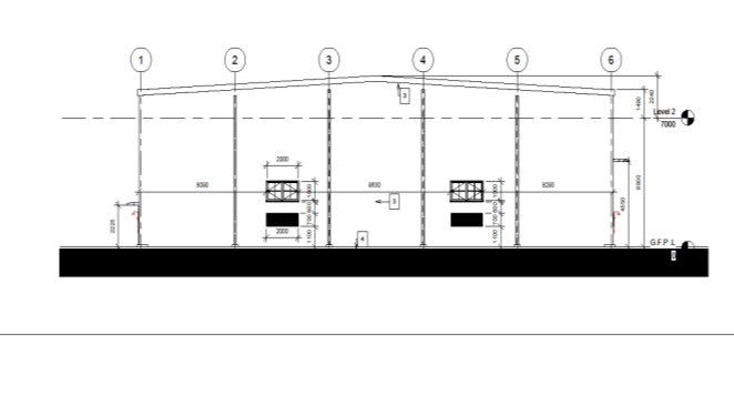 Chemical Warehouse and Materials Receiving Shade