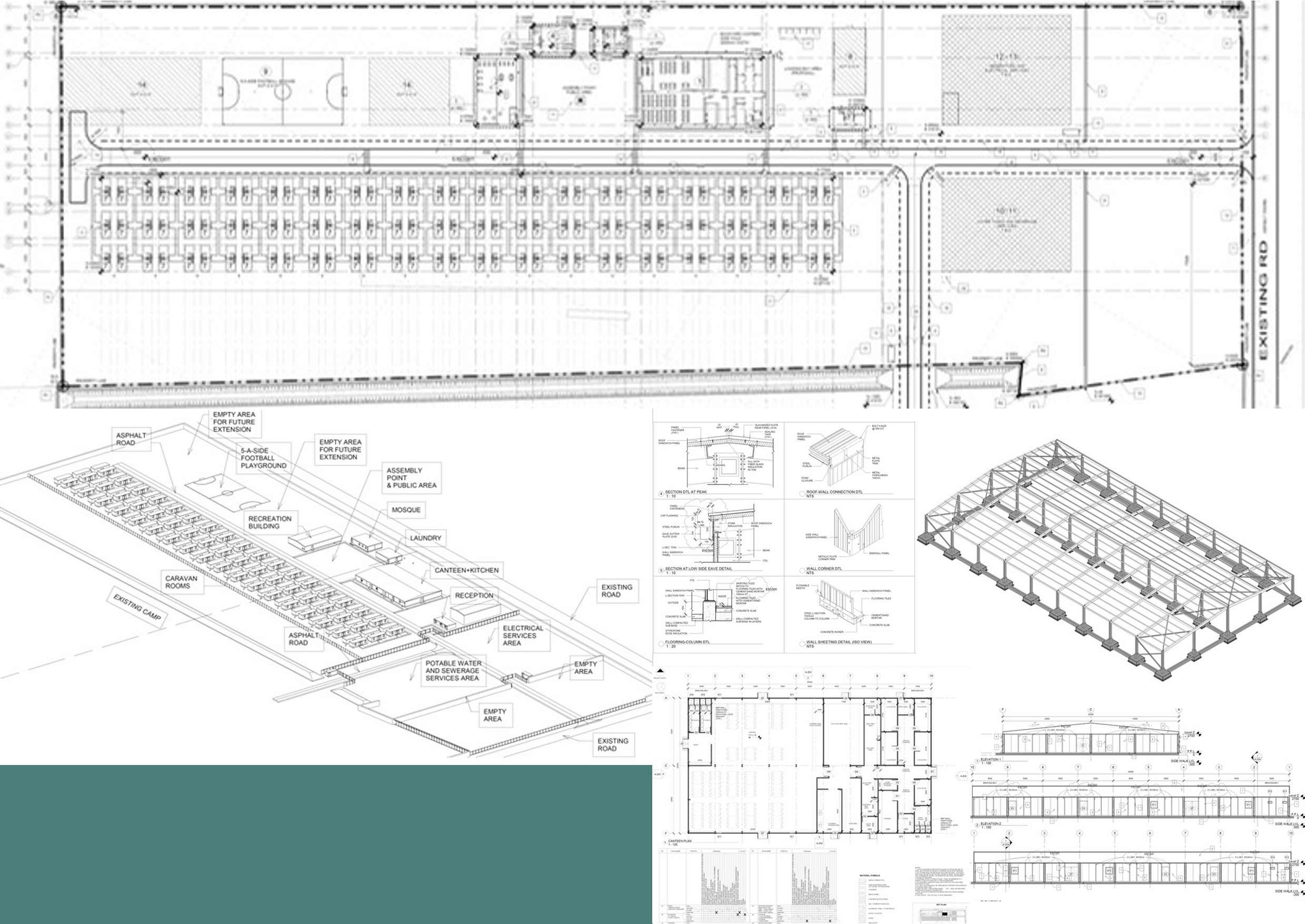 New Accommodation Camp For Contractor's Personnel